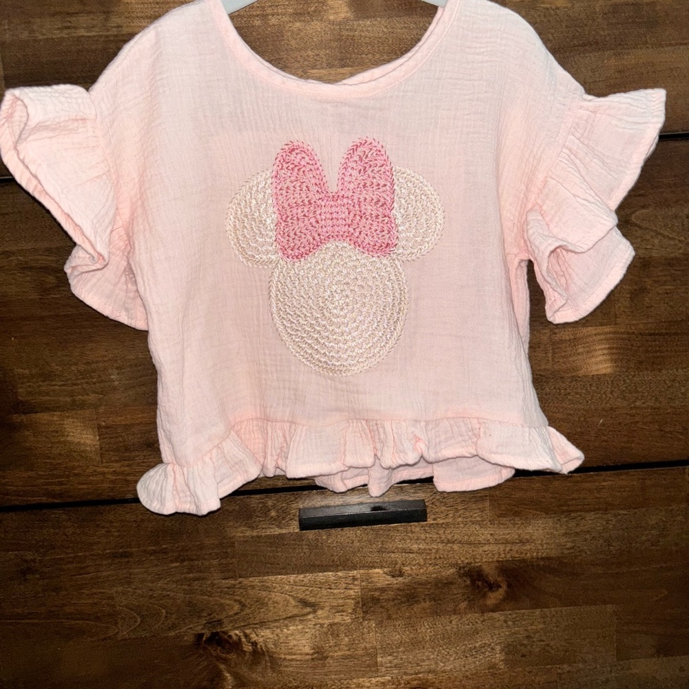 Disney Minnie Mouse Toddler Girl Top